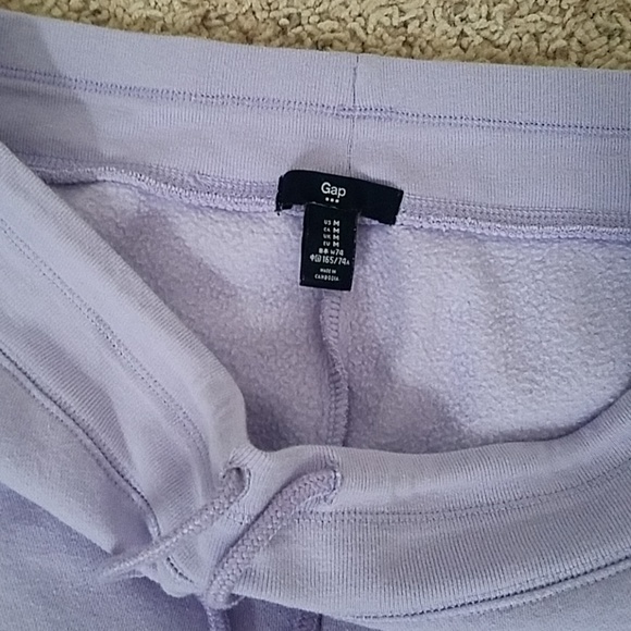 Gap lavender sweatpants - Picture 3 of 5